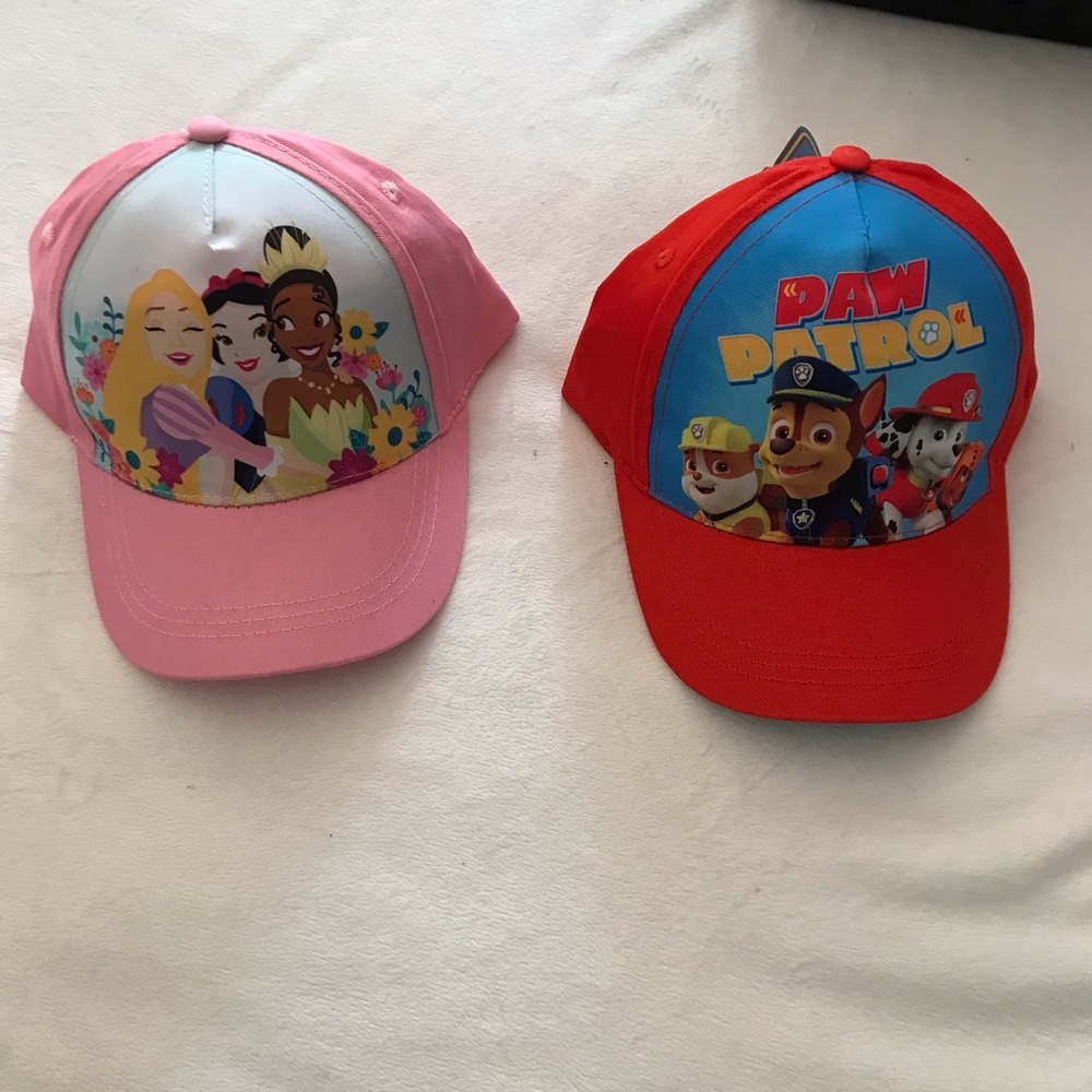 Nickelodeon and Disney Hat’s for kids size S multicolor Paw patrol and Princess - Picture 5 of 15